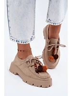 Poloplatformové topánky model 228965 Krok v štýle