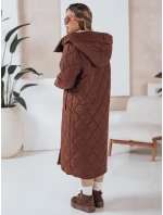 Dámska zimná bunda LIKEMIRA prešívaná hnedá FashionStreet TY4927