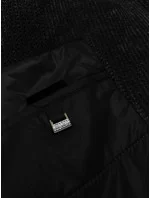Dámska kombinovaná bunda Vaston Black (F-23301#)