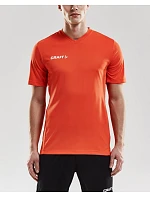 Craft Teamwear Squad Go Jersey Solid M Pánske športové tričko s výstrihom do V 82.5560 jasne červená Craft Teamwear Squad Go Jersey Solid M Pánske športové tričko s výstrihom do V 82.5560 jasne červená