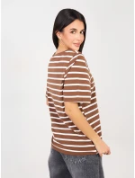 Tričko RV TS A1087.74 svetlohnedé