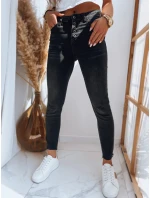 Dámske džínsy KAMELIA black FashionStreet UY1381 Dámske džínsy KAMELIA black FashionStreet UY1381