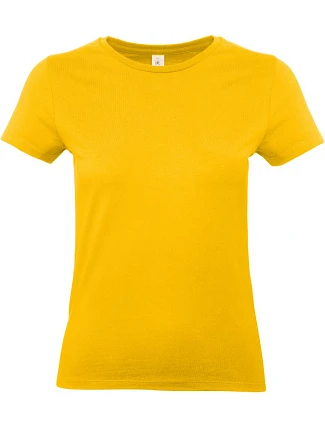 B&C #E190 /women Dámske tričko z hrubej bavlny 01.004T gold B&C #E190 /women Dámske tričko z hrubej bavlny 01.004T gold