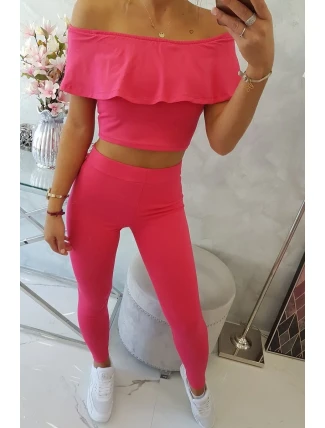 Sada s volánikmi malinová