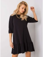 Šaty RV SK 6075.10x čierna Šaty RV SK 6075.10x čierna