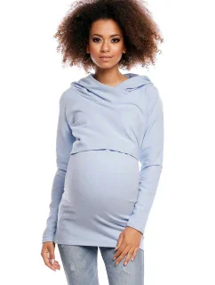 Tehotenská mikina model 84457 PeeKaBoo
