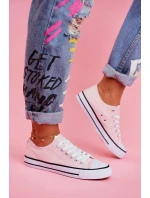 Damskie Klasyczne Trampki Różowe Omerta