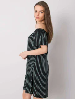 Šaty D73771M30145F čiernobiele