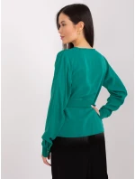 Blúzka EM BZ 3035.36 tmavo zelená
