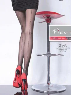 GINA Pletené pančuchy 20