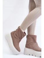 Topánky na klinovom podpätku model 191190 Step in style Topánky na klinovom podpätku model 191190 Step in style