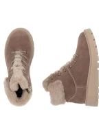 Topánky Rieker s umelou kožušinou 70402-24 W RKR753 Topánky Rieker s umelou kožušinou 70402-24 W RKR753