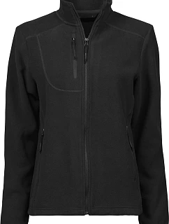 Tee Jays TJ 9131 Dámska fleecová bunda „Trail“ 18.9131 čierna