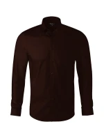 Dynamická pánska košeľa káva