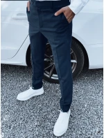 Pánske tmavomodré nohavice FashionStreet UX4288