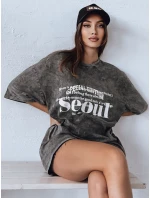 MIZGAS dámske tričko graphite FashionStreet RY2634