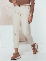 CORDFINE svetlo béžové dámske manšestrové nohavice mom fit FashionStreet UY2301