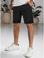 Pánske džínsové šortky čierne FashionStreet SX2547