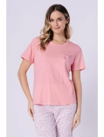 Leveza 1759 Oksana pyžamo kr/r 3XL-4XL