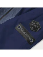 Dámska zimná lyžiarska bunda navy blue/melange (b2356)