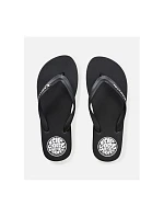 Plážové šľapky RIP CURL Icons Of Surf Bloom Open Toe, čierne