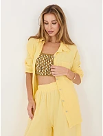 MI košeľa KS 2337.18 svetložltá