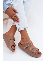 Dámske penové papuče DFSH413004 dark beige - D.Franklin Dámske penové papuče DFSH413004 dark beige - D.Franklin