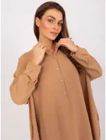 Šaty DHJ SK 15506A.94P camel Šaty DHJ SK 15506A.94P camel
