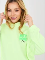 Mikina MJ BL H2587.82 fluo zelená Mikina MJ BL H2587.82 fluo zelená