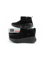 Skechers Dámske zimné členkové topánky zateplené kožené dámske