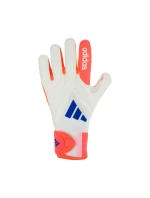 Brankárske rukavice adidas Copa League bielo-oranžové JN5343