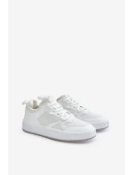 Sneakersy Męskie Z Eko Skóry Big Star OO174003 Białe