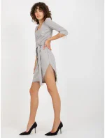 LK SK 509144 šaty.98 šedá LK SK 509144 šaty.98 šedá