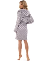 L&L 2405 Dots S-XL dámsky župan