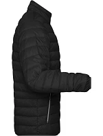 Daiber JN 1140 Pánska péřová bunda 02.1140 čierna/strieborná
