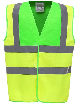 Bezpečnostná vesta Yoko HVW 100 Hi-Vis 79.W100 limetková/výrazne žltá Bezpečnostná vesta Yoko HVW 100 Hi-Vis 79.W100 limetková/výrazne žltá