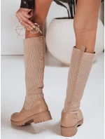 Dámske khaki ponožkové topánky FashionStreet ZY1308