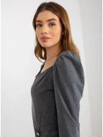 Dámske šaty EM SK HW 20 317 .08 tmavo šedá - FPrice