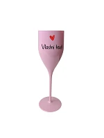 Vlastný text na nerozbitnej pohári na prosecco Vlastný text na nerozbitnej pohári na prosecco
