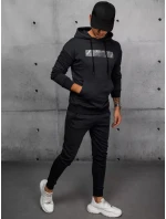 FashionStreet čierna pánska tepláková súprava AX0694