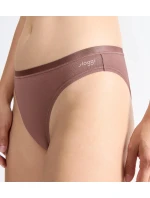 Dámske bavlnené nohavičky GO Daily Mini 3P - BROWN - hnedá 1141 - SLOGGI