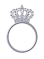 rám pre výšivku monogramu erbu jednoduchý rám pre výšivku monogramu erbu jednoduchý