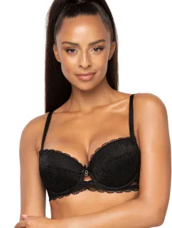 Dámska podprsenka 0203/11 Lindsay black - MAT