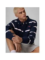 Pánske polo tričko s dlhým rukávom, voľný strih, 4F 4FRSS26TLONM675-31S Pánske polo tričko s dlhým rukávom, voľný strih, 4F 4FRSS26TLONM675-31S