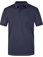 Daiber JN 569 Pánske elastické polo tričko z džerseju 02.0569 tmavomodrá/biela Daiber JN 569 Pánske elastické polo tričko z džerseju 02.0569 tmavomodrá/biela