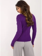 Jumper AT SW 2338 2.61 tmavo fialová