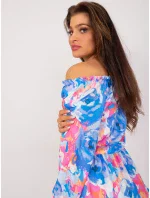 WN SK 8282 šaty.55 modrá