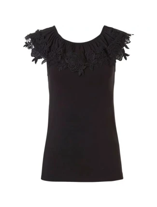 Dámsky plážový top 46201-122-1 čierny - Pastunette