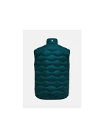 Pánska péřová vesta PEAK PERFORMANCE M Helium Down Vest, zelená farba Pánska péřová vesta PEAK PERFORMANCE M Helium Down Vest, zelená farba