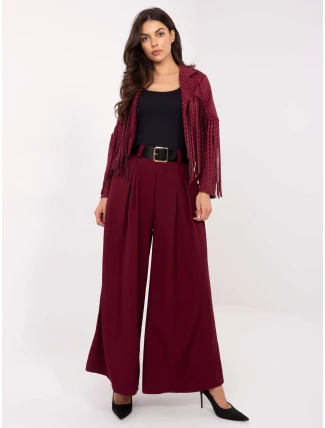 Nohavice IT SP 19963.09P bordová